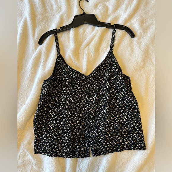 Madewell Button-Down Cami Top in Playground Posies - Picture 5 of 5